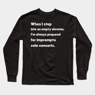 funny introvert Long Sleeve T-Shirt